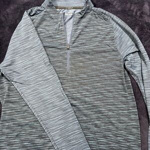 Under Armour Golf- Men's Blue/Black Quarter-Zip